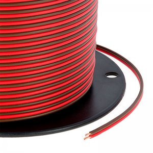 18 Gauge Wire - Two Conductor Power Wire - 18 AWG Power Wire - Per Foot
