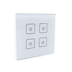 Sunricher RF 4 Zone Wall Panel for SR2501N Receivers (Low Voltage)