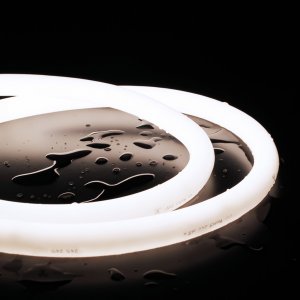 Essential LED Neon Rope Flex, 18mm, Circular, Cool White, 5m