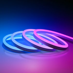 Essential LED Neon Flex Horizontal Bend Toning Digital Pixel 12x22mm, RGB, 5 Metre Reel