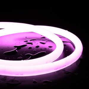 Essential LED Neon Rope Flex, 18mm, Circular, Pink, 5m